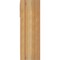 Ekena Millwork Traditional Slat Rough Sawn Bracket w/ Offset Brace, Western Red Cedar, 8"W x 24"D x 24"H BKT0806X24X24TRA06RWR - alternate 2